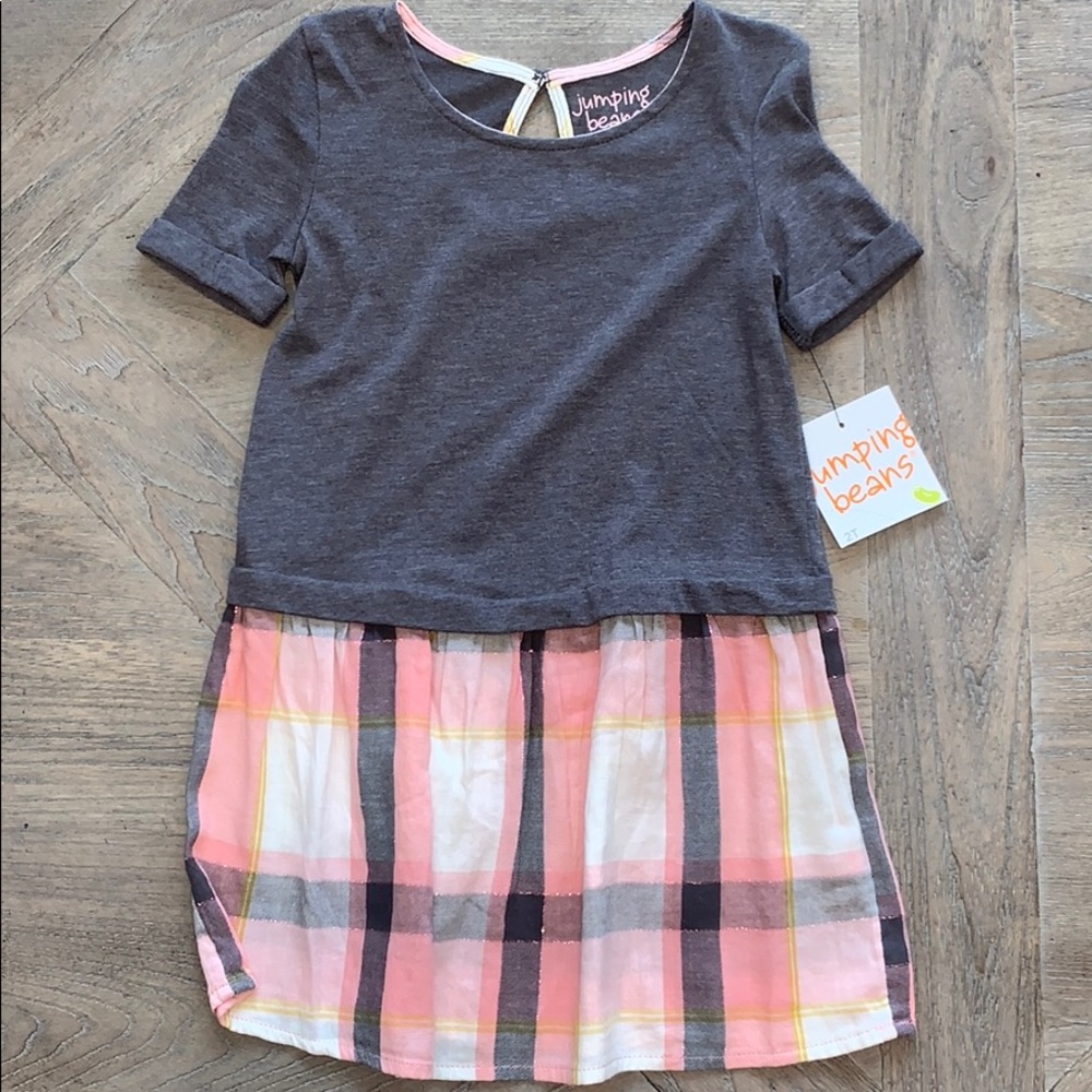 Plaid T-shirt dress - NWT